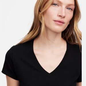 Madewell•Slub Perfect V-Neck Tee•Size S•NWT